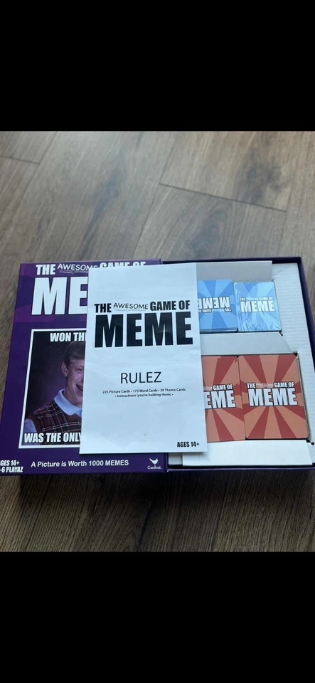 The Awesome Game Of Meme Card Game Complete - Image 1 of 1