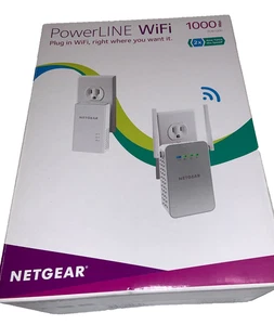 Adaptador Powerline NETGEAR + Kit de Punto de Acceso Inalámbrico, Enchufe de Pared 1000 Mbps - Imagen 1 de 9