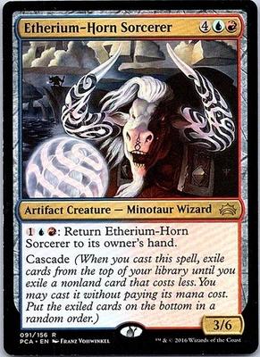 Etherium-Horn Sorcerer R C17 Regular Planechase Anthology 91 Artifact Creature — - Image 1 of 2