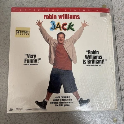 Jack 1996 Laserdisc Letterbox Robin Williams - Image 1 of 2