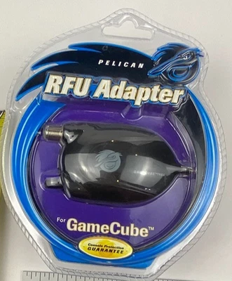 Pelican RFU Adapter for GameCube PL-7020 — Sealed Blister Pack (New) - Image 1 of 4
