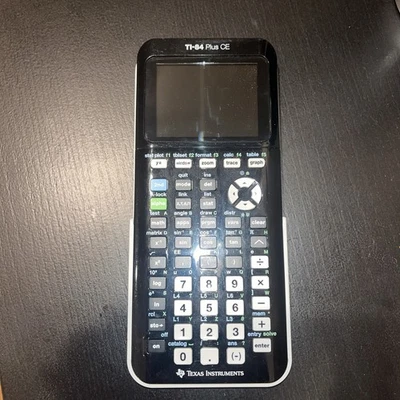 Texas Instruments TI-84 Plus CE Graphing Calculator - Black - Image 1 of 3