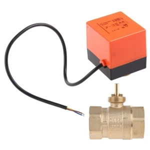 Electric Motorized Brass Ball for DN25 220V 2 Way 3-Wire with Actuator - Picture 1 of 8