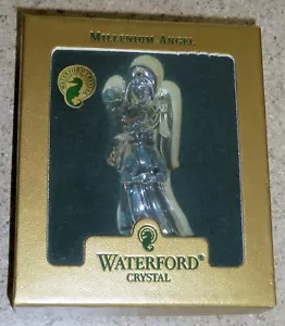 Waterford Crystal Millennium Angel "HOPE" Ornament Figurine Mint in box 3” Tall - Picture 1 of 10