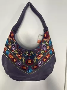 Isabella Fiore Purple Handbag NWT - Picture 1 of 6
