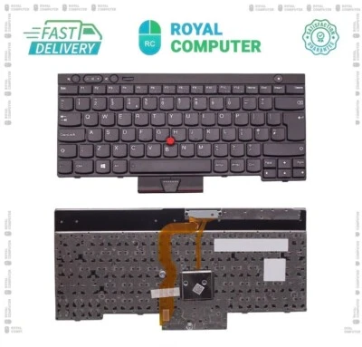 ROYALCOMPUTERS NEW for Lenovo ThinkPad T430 T430i T430S X230 X230i X230T X230 Keyboard UK