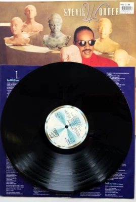 Stevie Wonder Characters 1987 LP Album vinyl record in embossed gatefold sleeve Foto 1 de 4