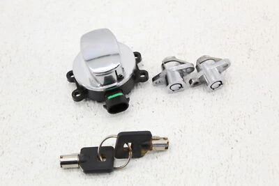 12-16 Harley Davidson Dyna Switchback Ignition Key Lock Switch W/ Saddlebag Lock - Image 1 of 4