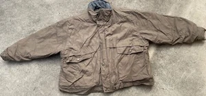 Field & Stream Vintage Mens Brown Fleece Lined Winter Jacket Size 3X - Picture 1 of 5