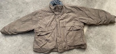 Field & Stream Vintage Mens Brown Fleece Lined Winter Jacket Size 3X - Image 1 of 4