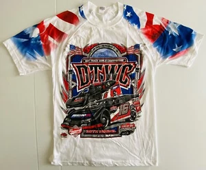 Dirt Track World Championship 2016 T Shirt Portsmouth Raceway Carl Shorts Size S - Picture 1 of 9