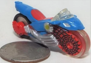 Very Small Micro Machine Spiderman Hyper Cycle Motorcycle - Picture 1 of 3