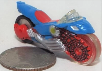 Very Small Micro Machine Spiderman Hyper Cycle Motorcycle - Image 1 of 3