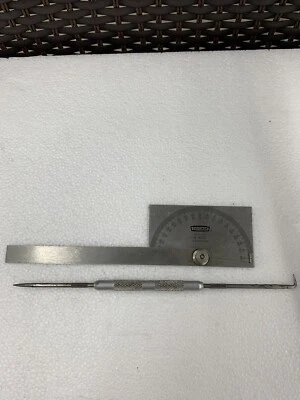 CRAFTSMAN 9-4029 MACHINIST Toolmaker PROTRACTOR Plus Scribe - Image 1 of 3
