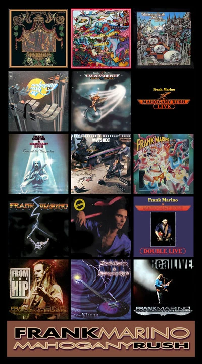 FRANK MARINO и MAHOGANY RUSH альбом дискография магнит (5 «x 3,5») Джими Хендрикс - Изображение 1 из 1