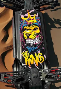 KRATON 8S EXB V1&V2 "THE KING" chassis protector skin - Picture 1 of 7