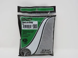 Woodland Scenics 82 Gray Medium Track Ballast Rocks Model Railroad Scenery - Picture 1 of 4
