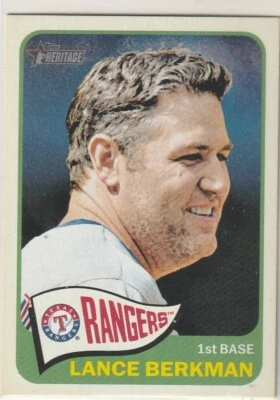 2014  HERITAGE   LANCE BERKMAN   #113  NM/MT  INV 4,643 - Image 1 of 2