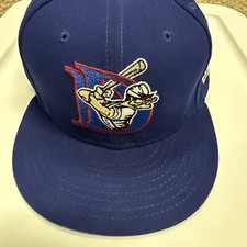 Auburn Doubledays MILB New Era 59FIFTY Fitted Hat - Blue￼