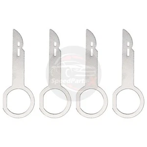 4Pcs Tool Keys Universal Set For VW Ford Auto Car Radio Stereo Removal Release - Picture 1 of 17