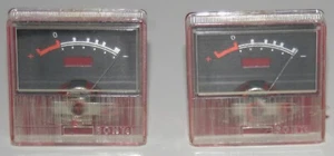 Pair of VU Meters for a Sony TC-366 Reel to Reel Tape Recorder - Picture 1 of 2