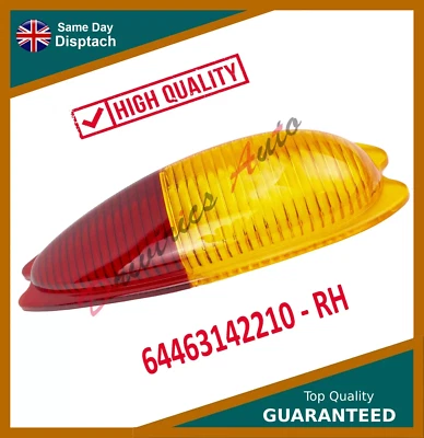 Luz trasera trasera derecha del conductor Porsche 356 A/B/C, luz trasera lente Foto 1 de 2