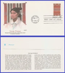 USA6 #2238 U/A FLEETWOOD FDC Navajo Art Multicolored d - Picture 1 of 1