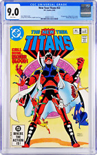 New Teen Titans #22 CGC 9.0 (Aug 1982, DC) Perez, 1st Black Fire, Brother Blood
