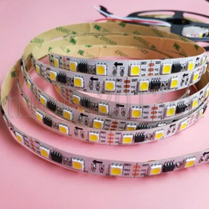 12V WS2811 White Warm Running 5050 LED Pixel Strip Light  Addressable 60LEDs/m - Picture 1 of 7