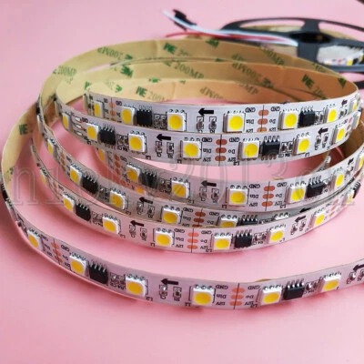12V WS2811 5050 Single Color Chasing LED Pixel Strip Light Addressable 60LEDs/m - Image 1 of 4