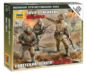 Soviet Infantry 1941 - 1943  	 Zvezda 6103  1:72  New  - Picture 1 of 1