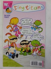 TINY TITANS Comic # 9 BEPPO Super Monkey MALLAH & BRAIN Teen Titans Go BALTIZAR