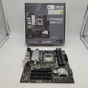 ASUS Prime B650M-A AX II AMD B650 AM5 mATX Motherboard, DDR5 -NOT WORKING- - Bild 1 von 7