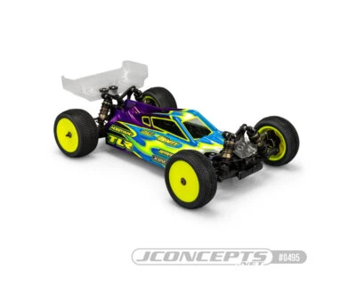 JConcepts P2 TLR 22X-4 Karosserie Carpet mit Turf Heckflügel JCO0495  - Bild 1 von 4