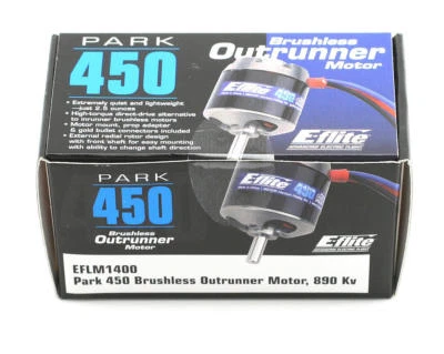 Eflite Park 450 Electric Brushless Outrunner RC Airplane Motor 890kv EFLM1400 - Image 1 of 4