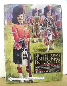 British Army Uniforms In Color As Illustrated by John McNeill & Ernest Ibbetson - Picture 1 of 1