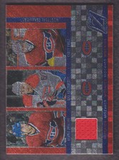 2010-11 Zenith Hockey Mozaic Jersey 12 Benoit Pouliot/Max Pacioretty/Carey Price
