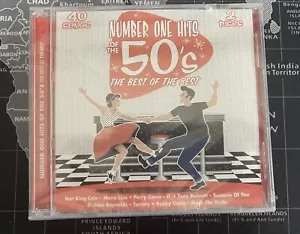 New Number One Hits of The 50s - Best Of The Best CD - Small Crack In Case - Picture 1 of 3