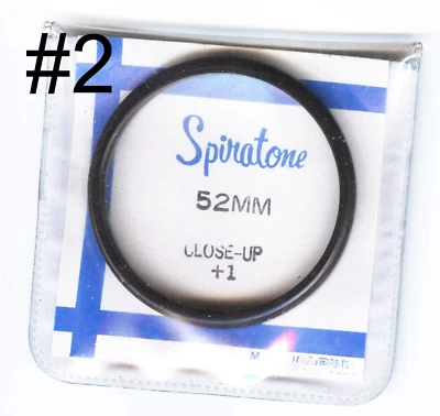 Series VII and 52mm Camera Filters, Priced Each $5.00 - Image 1 of 4