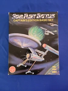 Captain's Edition Basic Set - Star Fleet Battles Box Set (Complete & Unpunched) - Picture 1 of 4