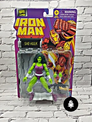 Marvel Legends She Hulk Retro Collection Iron Man - Immagine 1 di 4
