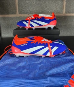 ADIDAS PREDATOR ELITE FALTBARE ZUNGE FG GRÖßE UK 9 BLAU JAPAN NEU IM KARTON - Bild 1 von 6