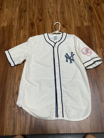 New York Yankees Champion Vintage Jersey Size XL White Mlb Baseball 90s USA L Cover