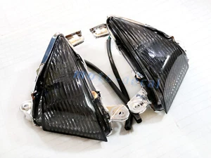 Front Turn Signals Light Lens Lamps For 2006-2007 Ninja ZX10R ZX1000 Ninja 650 - Picture 1 of 6
