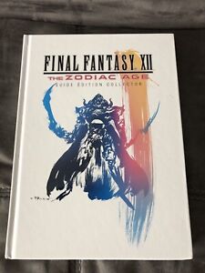 Final Fantasy XII 12 The Zodiac Age Guide Officiel Collector Neuf FR+ 2 Lithogra