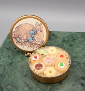 OOAK Lola Originals latta scolpita a mano biscotti pasquali casa delle bambole miniatura 1:12 - Foto 1 di 10