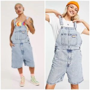 NWT Unisex Levi’s Pride Liberation Denim Shortalls Large - Picture 1 of 20