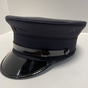 Train Conductor Police Officer Uniform Hat Professional Reproduction Size 6 7/8