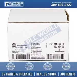Allen Bradley 1606-XLE240E-3 Ser A Power Supply, 3-Phase 380/480 VAC, Brand New - Picture 1 of 4
