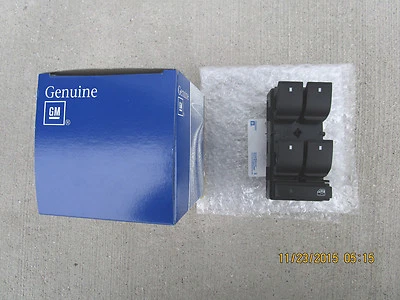 10 - 13 雪佛兰 SILVERADO LT LTZ 前驱动侧主电源窗开关新品 — 第 1/4 张图片
